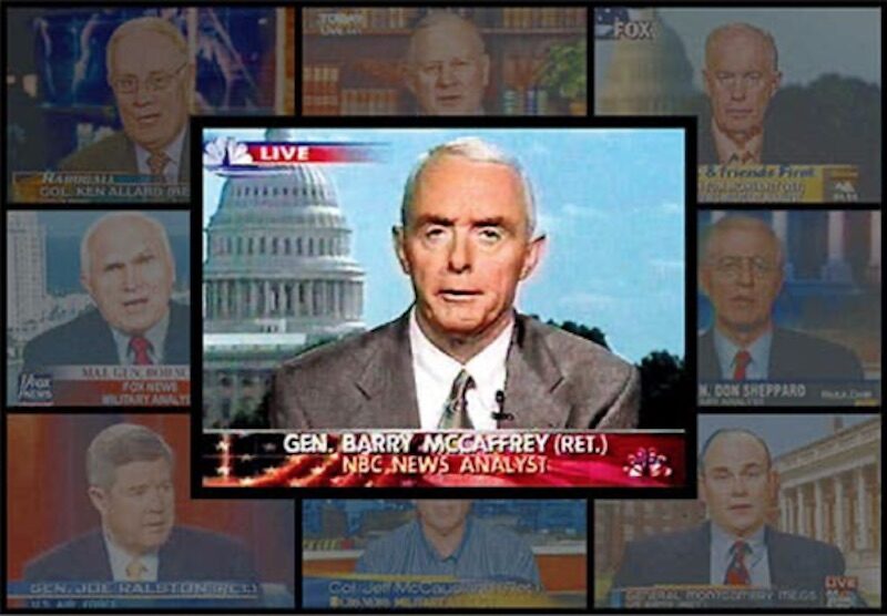 Click to enlarge executives on television