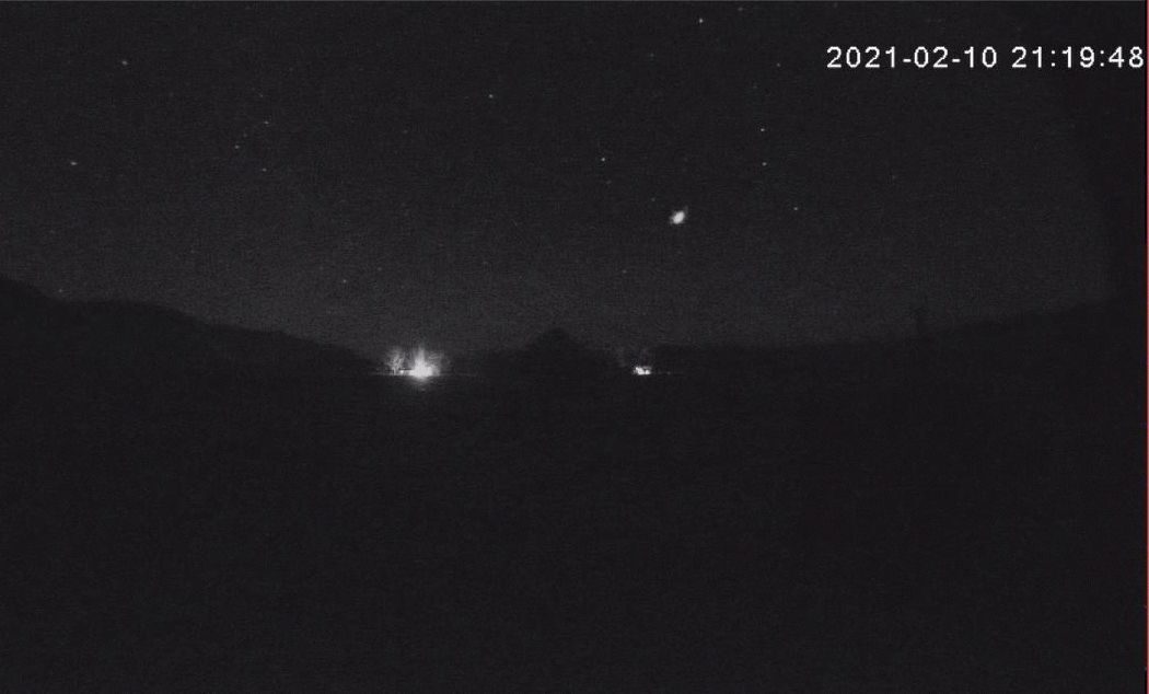 California meteor fireball