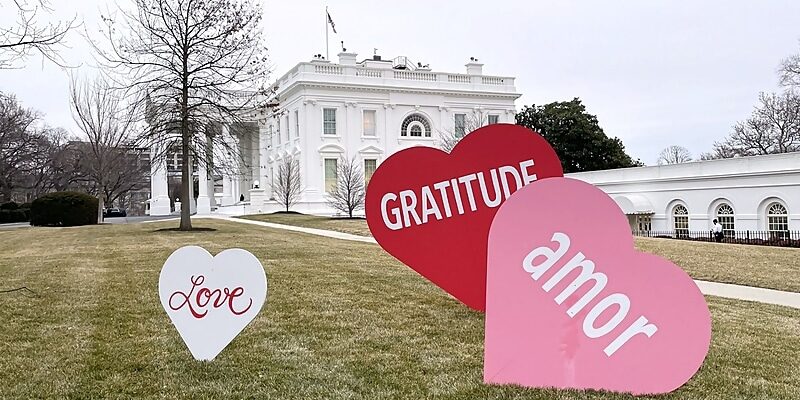 jill biden white house valentines