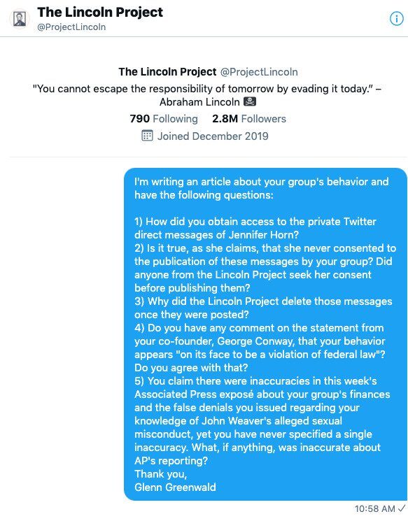 Click to enlarge Lincoln Project