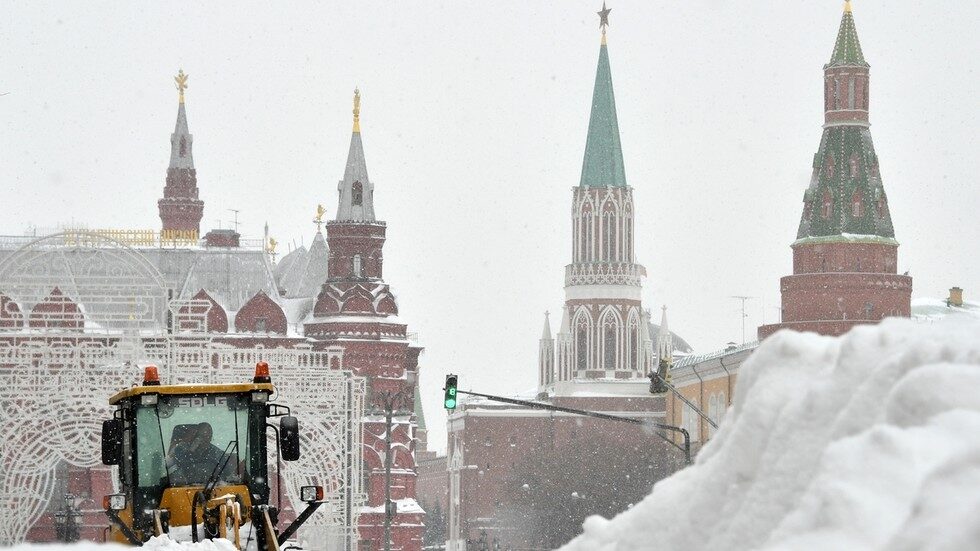 Moscow snow