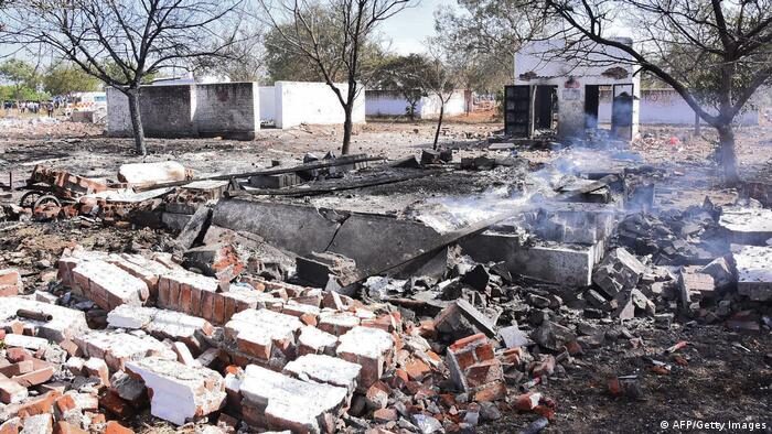 More than 30 firework factory workers were left injured in the explosion
