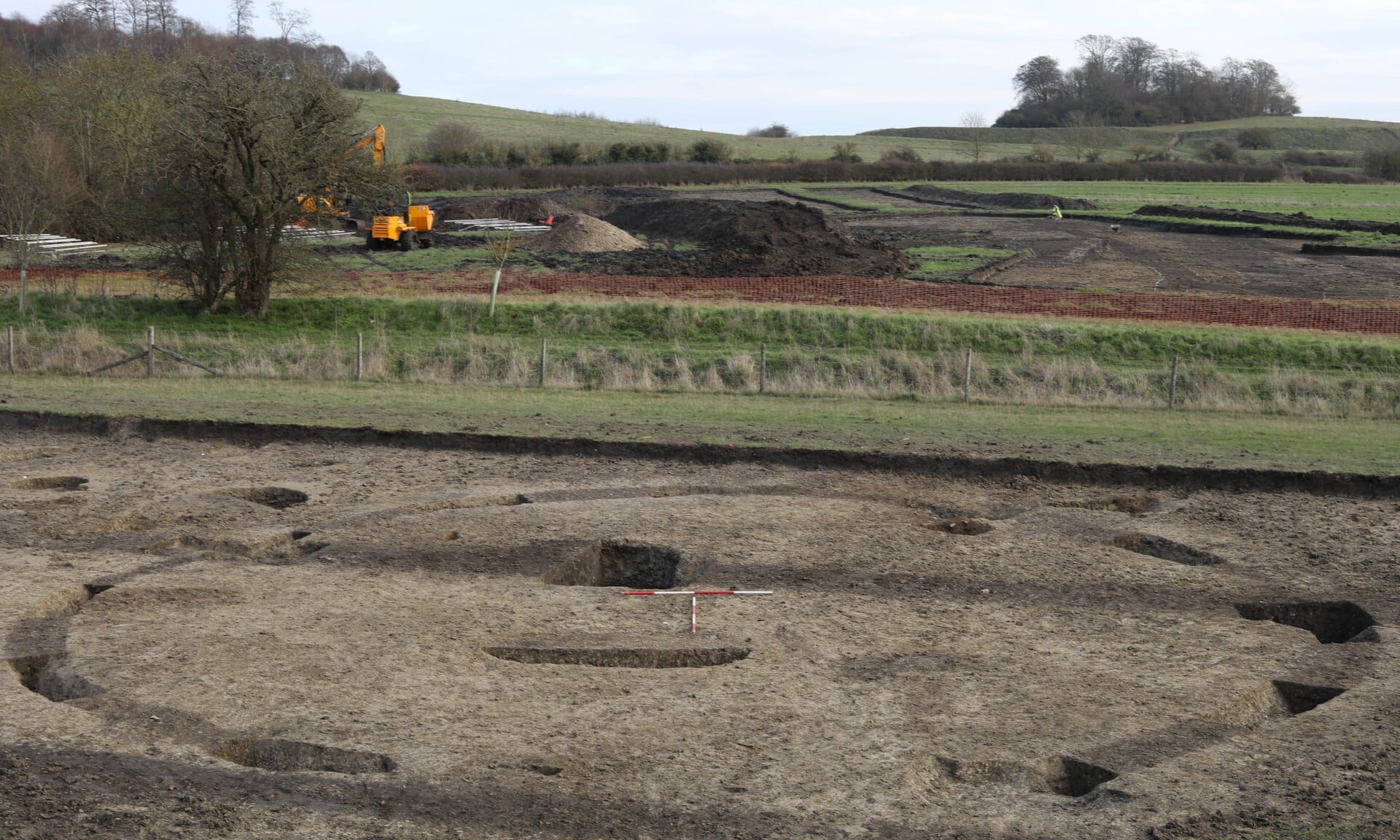 Click to enlarge Wittenham ironage roundhouse