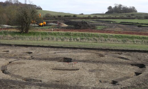 Wittenham ironage roundhouse