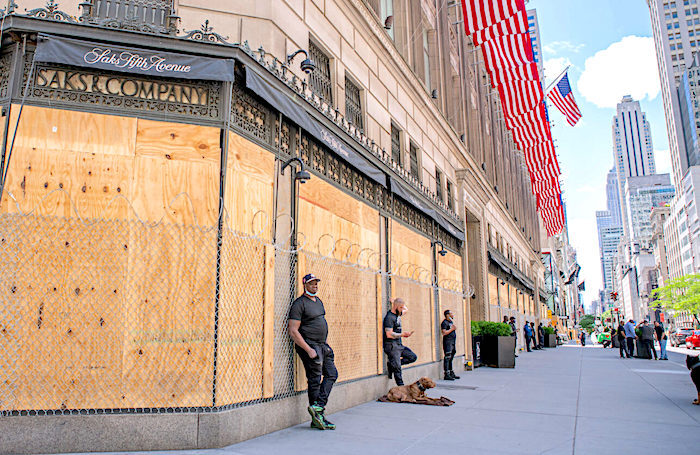 Click to enlarge Saks store