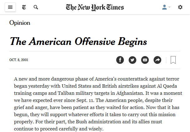 Click to enlarge new york times afghan war