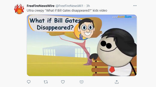 bill gates disappeard cartoon