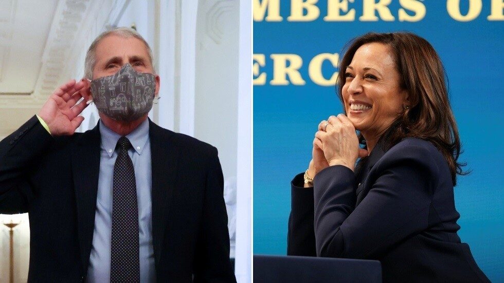 fauci kamala harris