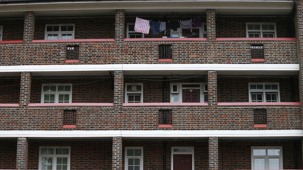 Click to enlarge ouncil housing estate