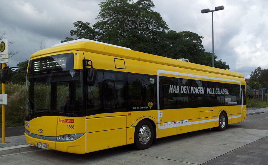 Click to enlarge Berlin's E-bus