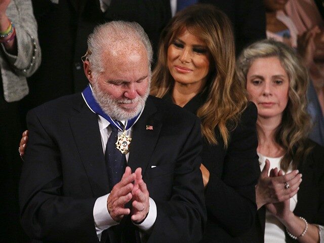 rush limbaugh medal of freedom melania