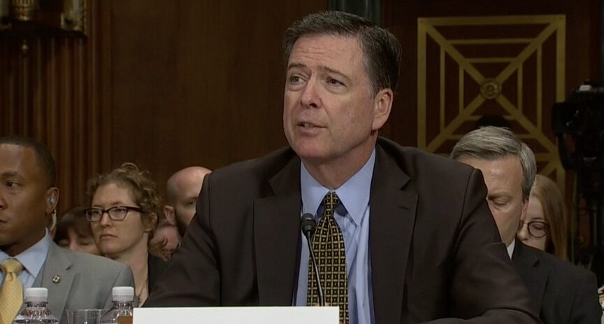 Click to enlarge Comey hearing