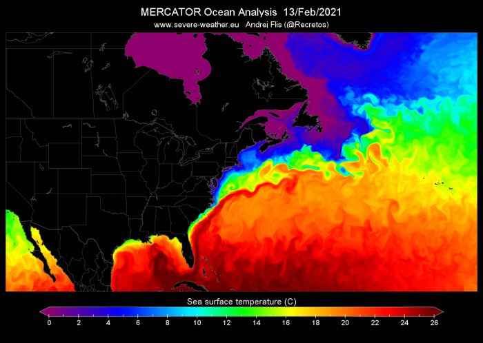 Mercator ocean analysis