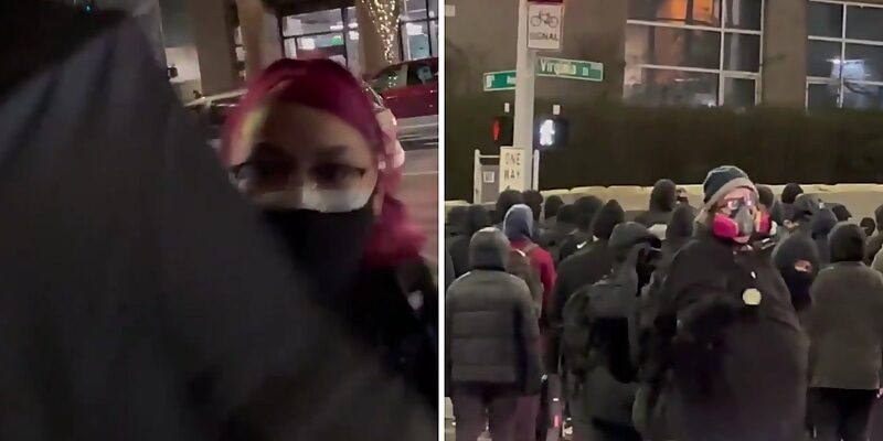 antifa seattle journalist assaulted