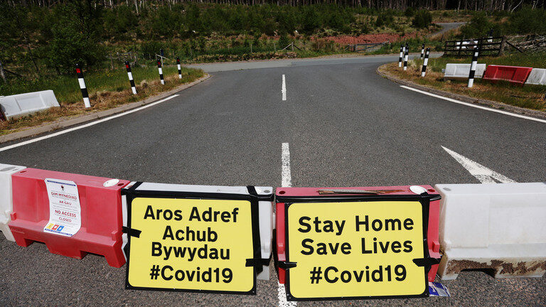Click to enlarge wales coronavirus lockdown