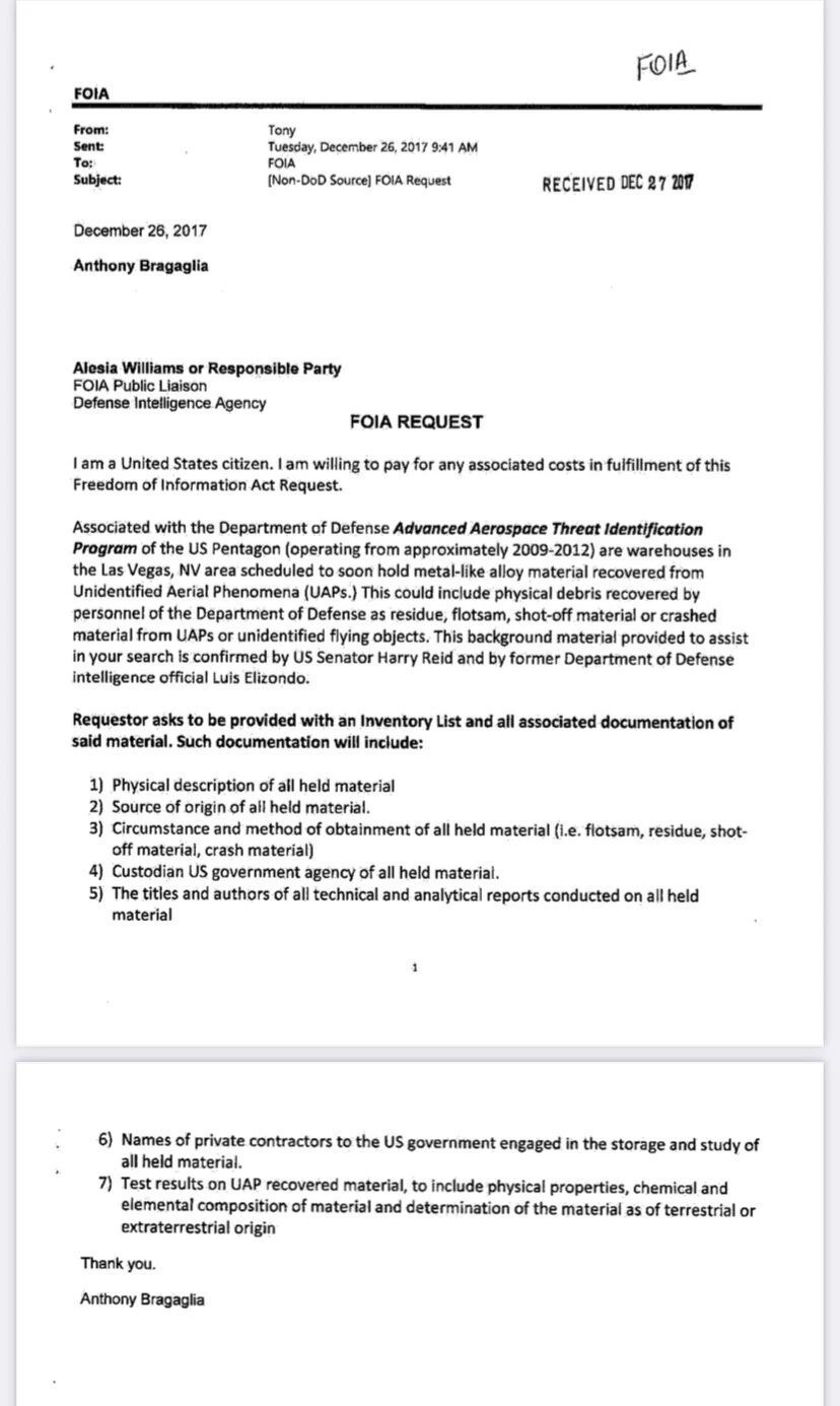Click to enlarge foia request ufo