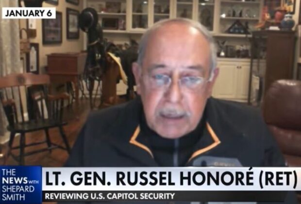 Russel Honoré Pelosi capitol police investigation