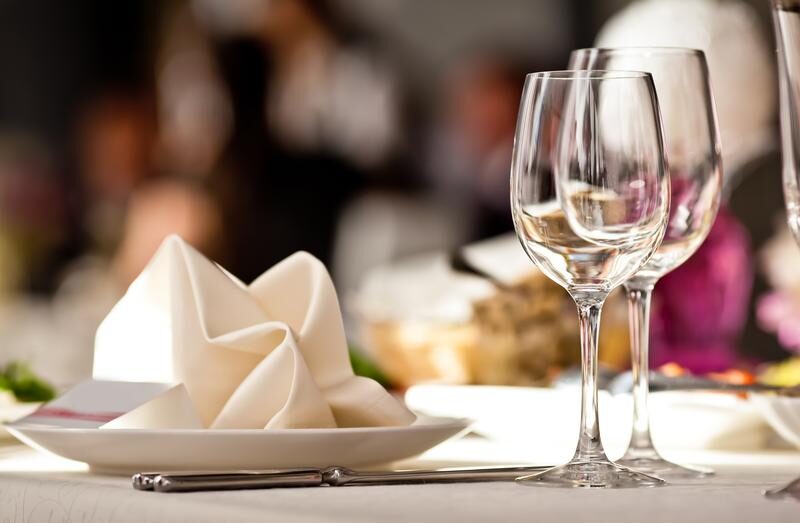 restaurant table
