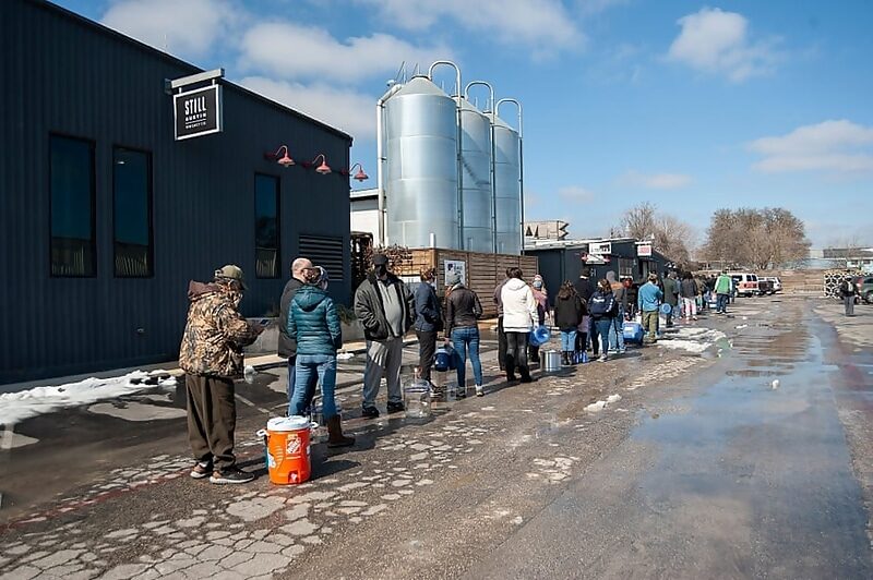 Click to enlarge water shortage texas winter storm
