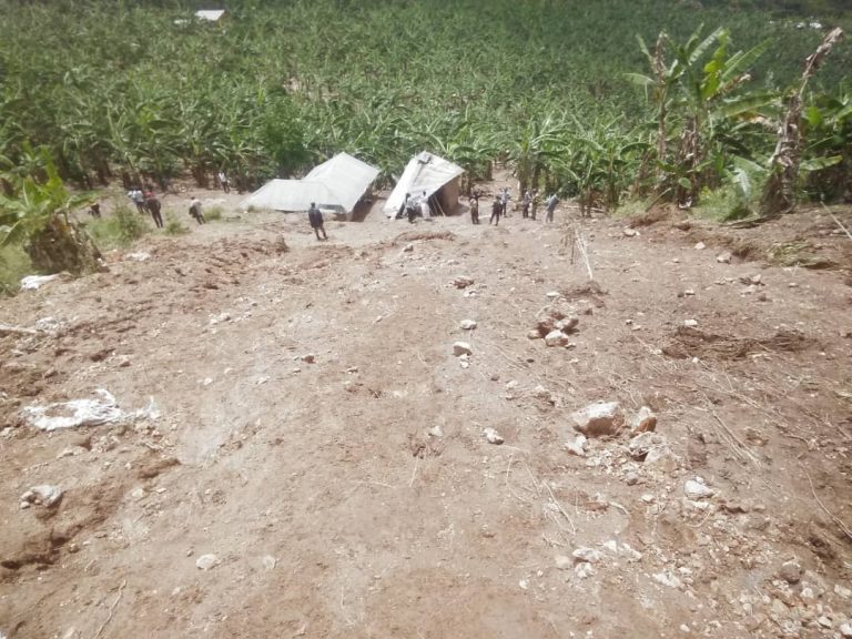 Landslide in Karungu Sub-county