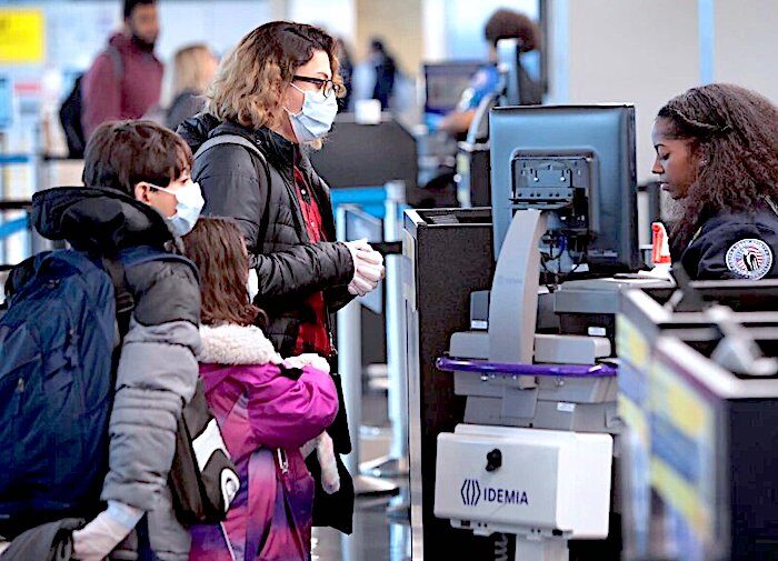 Click to enlarge Passenger screening