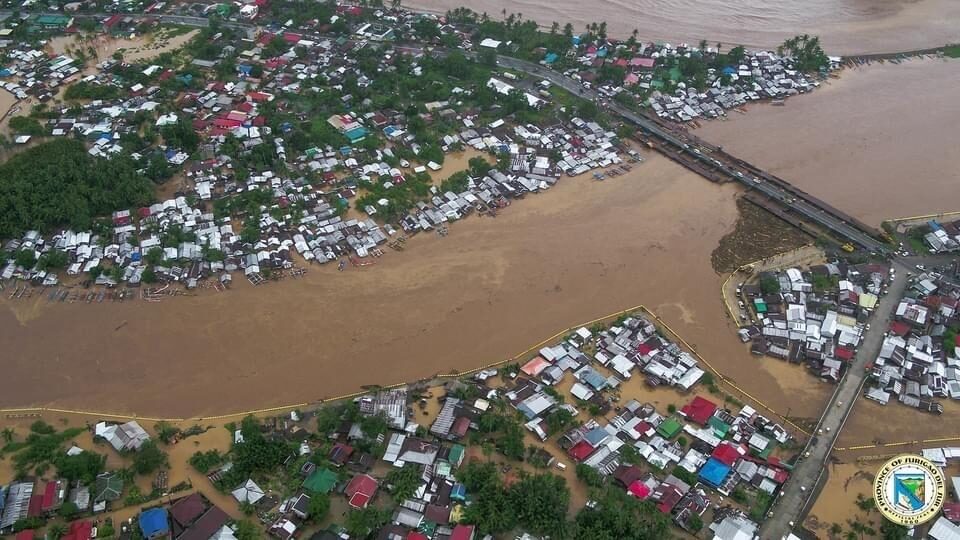 Tropical Storm Auring Dujuan Philippines flooding
