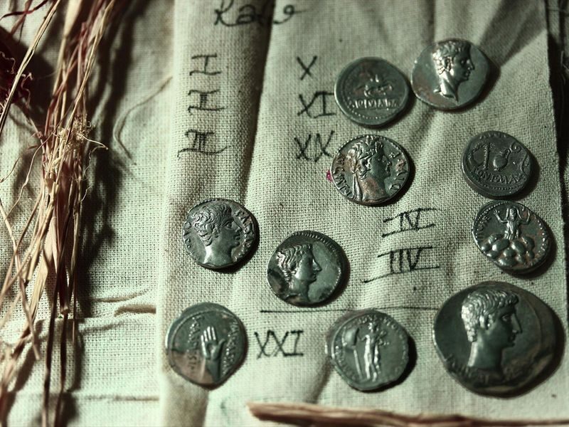 Click to enlarge roman coin trove turkey