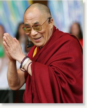 the Dalai Lama