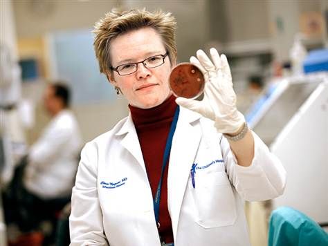 Click to enlarge Dr. Christine Nyquist, medical director of infection prevention at The Children's Hospital in Aurora, Colo