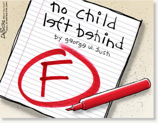 no child left behind, schools