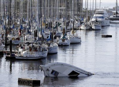 california tsunami damage