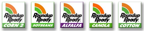Click to enlarge roundup ready logos