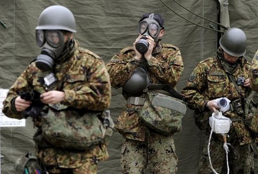 Japan Ground Self-Defense Force soldiers