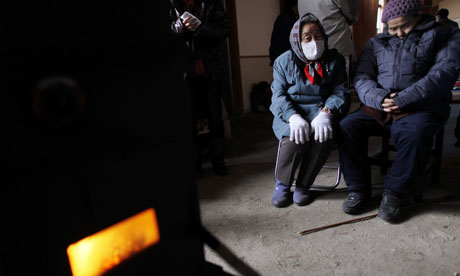 elderly couple