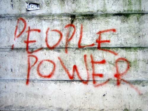 Click to enlarge people power