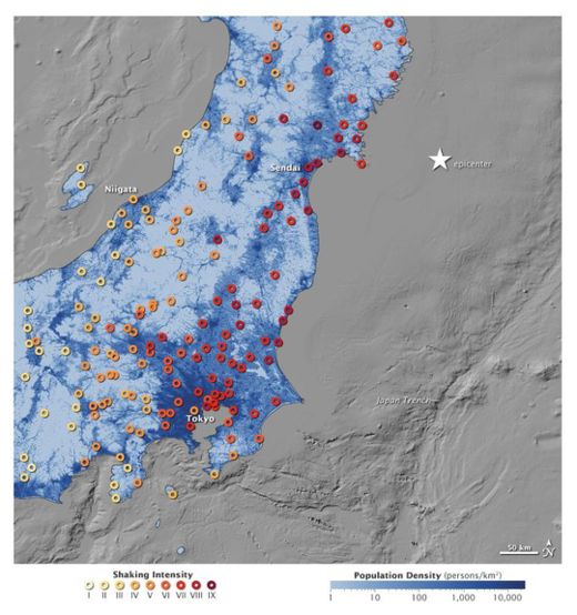 Japan Quake Zone