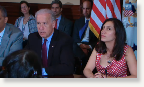 Joe Biden, Victoria Espinel