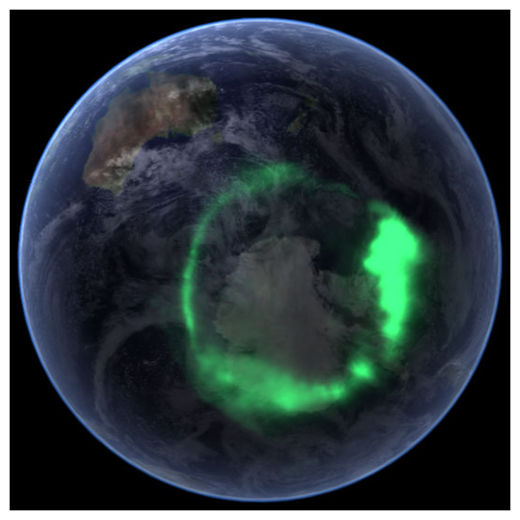 Click to enlarge Southern Lights