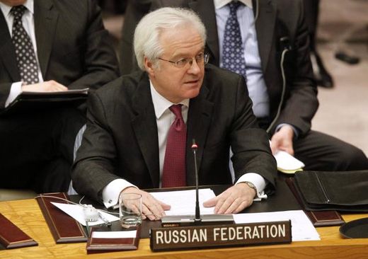 Vitaly Churkin speaks