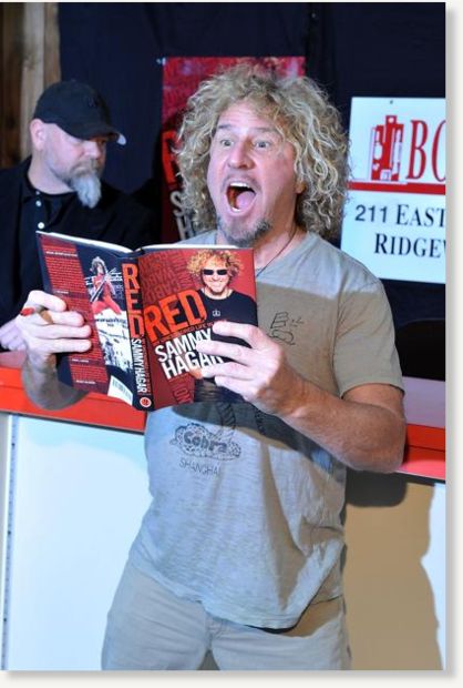 Click to enlarge Sammy Hagar