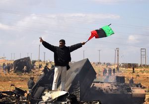 Click to enlarge Libyan rebel