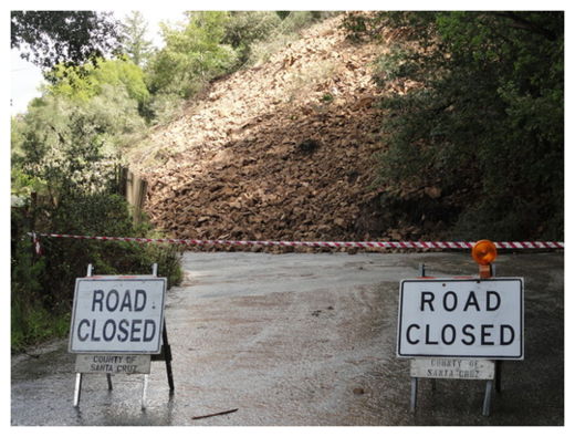 Click to enlarge Landslide