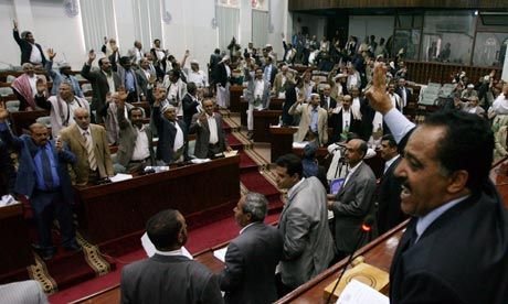 Yemeni MPs vote