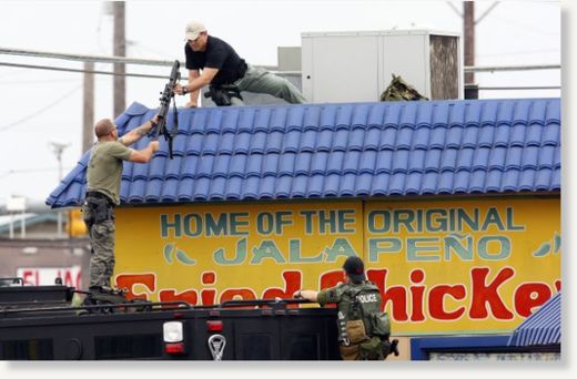 Click to enlarge Texas fast-food shooting