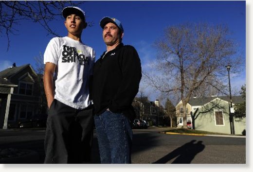 Click to enlarge Joey Valadez and father