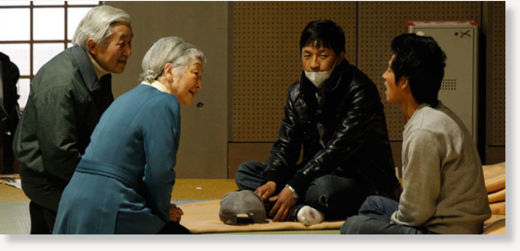 Japan's Emperor Akihito ,Empress Michiko