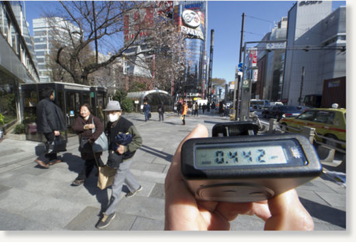 Click to enlarge Radiation Levels