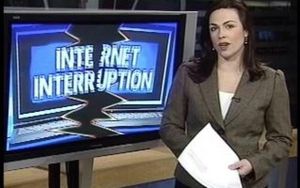 internet interruption