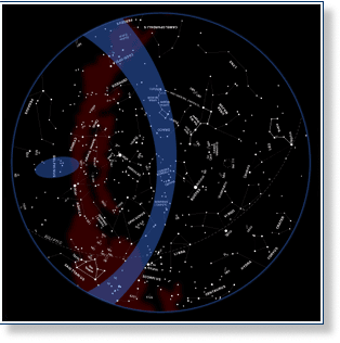 Click to enlarge Comet Paths
