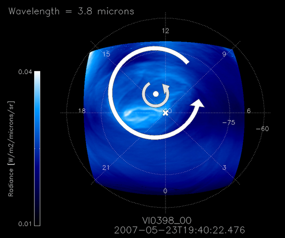 Polar Region of Venus